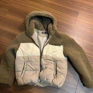 Zara puffer jacket